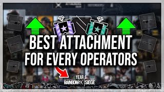 EVERY OPERATOR Complete DEFENDER Loadout amp Attachment Guide  Rainbow Six Siege 2023 [upl. by Ramedlaw]