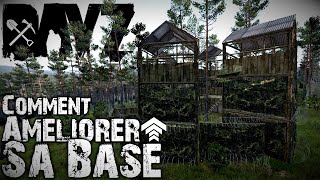 DayZ ⛺ Comment Améliorer sa Base  Barbelés Filets de Camouflages Astuces Tutoriel FR PC [upl. by Adnilema]