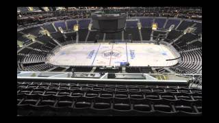 STAPLES Center quotSportsageddonquot Conversion  LA KINGS to LAKERS to CLIPPERS [upl. by Pietro274]