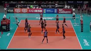 Brionne Butler  Osasco vs SESC RJ  Volleyball Highlights [upl. by Pasahow641]