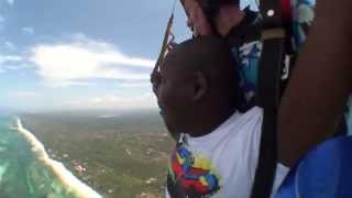 Skydiving in Diani [upl. by Elauqsap]