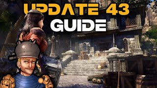 ESO Update 43 Q3 Guide Vampire Rework Housing Update Infinite Archive drop changes and more [upl. by Eerol]