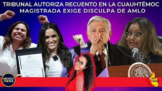 EnVivo Magistrada acusa a AMLO de corrupto  Tribunal acusa a AMLO de delito electoral [upl. by Bang459]