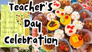 Teachers day celebration international teachers day 2024 dubai uae world teachers day [upl. by Elagibba449]