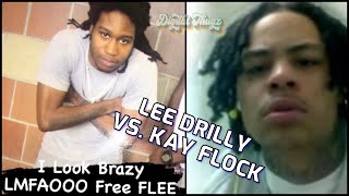 Lee Drilly Drops Being Honest Freestyle   Better Than Kay Flock [upl. by Nymassej]