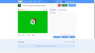 Scratch Tutorial 1 how to make a chase game [upl. by Atiuqrahs]