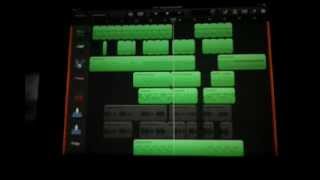 How To Merge Tracks in Garageband iPad Tutorial [upl. by Nanete]