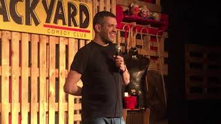 An Italian comedian in London  Francesco De Carlo stand up comedy [upl. by Athena785]