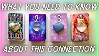 What You Need to Know About This Connection😅💓 PICK A CARD🔮 InDepth Love Tarot Reading [upl. by Notgnimer]