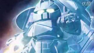 SD Gundam G Generation World FMV Turn X Vs GodWing Zero CustomDX Gundam [upl. by Issiah]