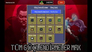 TÃœM GÃœÃ‡LENDÄ°RMELERÄ° MAX LVL YAPTIK KUTSAL VAMPÄ°R VAMPÄ°RE SURVÄ°VOR [upl. by Valaria]