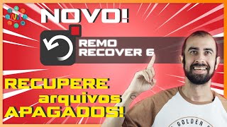 ↪️ Remo Recover 6  RECUPERAR arquivos DELETADOS do PC [upl. by Maxfield]