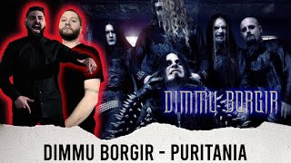 MERCH PURCHASE GUEST  METALCORE BAND REACTS  DIMMU BORGIR quotPURITANIAquot REACTION  REVIEW [upl. by Shaun]