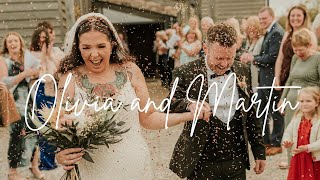 Stretton Manor Barn Wedding Photography  Olivia and Martin [upl. by Althea]