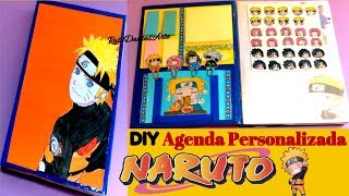 DIY NARUTO Agenda Personalizada [upl. by Uthrop]