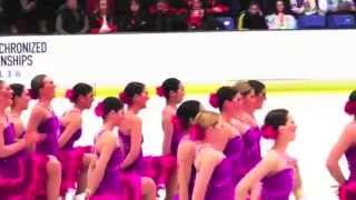 2016 US Synchronized Skating Sectional Championships  Portland [upl. by Ellirehs]