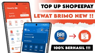 Cara Isi Saldo ShopeePay Lewat BRImo  Top Up ShopeePay Lewat BRImo [upl. by Jeniffer263]