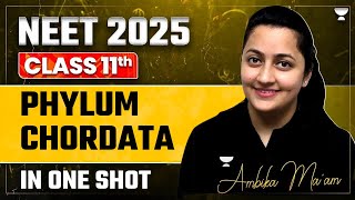 NEET 2025 Phylum Chorddata  Complete Chapter  Ambika Sharma [upl. by Margaux847]