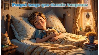 Cuento sobre la importancia de dormir temprano  Porque tengo que dormir temprano [upl. by Aham658]