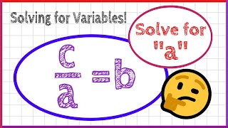 How to Solve for the Indicated Variable explanation and examples [upl. by Aissenav]