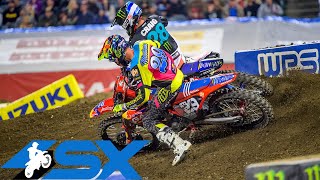 Supercross Round 4 250SX Highlights  Anaheim CA Angel Stadium  Jan 29 2022 [upl. by Torry142]