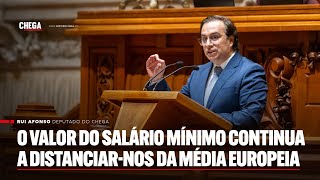 O valor do salário mínimo continua a distanciarnos da média europeia [upl. by Akinek]