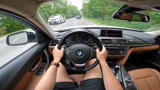 BMW F30 320D 135KW 2013 POV DriveReview [upl. by Ynned]