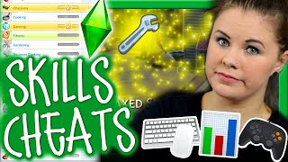 🤓SIMS 4 SKILLS CHEATS 🧠📈  Sims 4 Console Xbox One  PS4  ChaniZA [upl. by Chatterjee595]