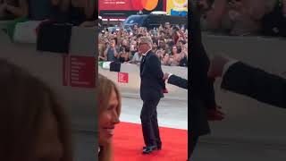 Joaquin Phoenix Arrives on the Red Carpet for ‘Joker Folie à Deux’ Premiere  Venice Film Festival [upl. by Elacsap]