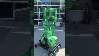 Real Life Minecraft Creeper [upl. by Ahsikram]