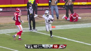 58yard TD OConnell and Tucker burn Chiefs for DEEP scoring strike on Black Friday [upl. by Nuris]