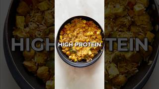 High protein Soya Paneer rice Recipe  45 grams of Protein  Vegetarian diet [upl. by Lehcyar]