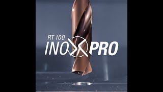 Guhring RT 100 InoxPro Solid Carbide Drill – 50 higher feed rate in stainless [upl. by Nhar434]