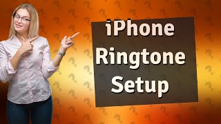 How to put a song as a ringtone on an iPhone [upl. by Standice513]