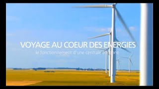 Comment une centrale éolienne transforme la force du vent en électricité  EDF [upl. by Aiekram]