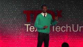 Stop throwing breakfast sandwiches at the poor Brandale Randolph at TEDxTexasTechUniversity [upl. by Ecylla]