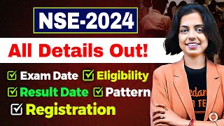 NSE2024 All details out  Exam Date Eligibility Registration  NSEJS NSEP NSEC NSEB NSEA  VOS [upl. by Ailedua]