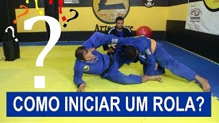 Jiu jitsu dica para iniciante começar um rola [upl. by Anyah]