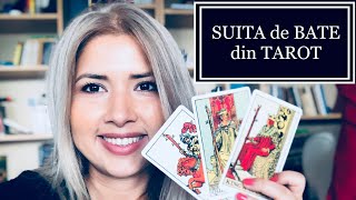 SUITA DE BATE 🥢  TAROT  Arcane Minore 🃏🎴 [upl. by Nauqaj]