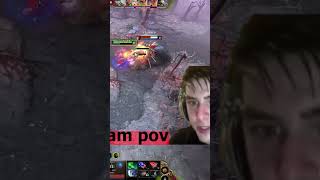 lion 1000 damge vs am  gaming dota2 memes [upl. by Ivets]