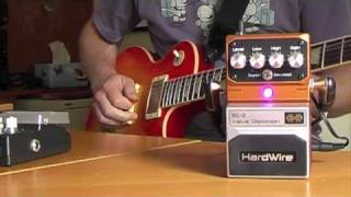 Quickcut HardWire SC2 Valve Distortion  Les Paul [upl. by Latona200]