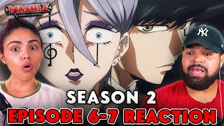 MASH VS MARGARETTE TAKES AN INTERESTING TURN  Mashle S2 Ep 6 and 7 Reaction [upl. by Woermer]