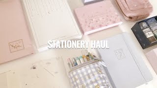 a spring stationery haul 🌸 w notebook therapy  a giveaway 🍡 [upl. by Lana]