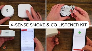 How to Setup XSense Smoke and CO Listener Kit [upl. by Nissensohn34]