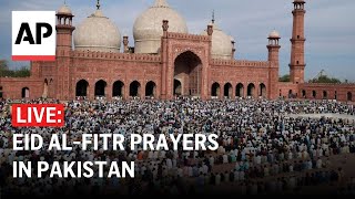 LIVE Eid alFitr prayers in Pakistan [upl. by Armmat]