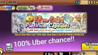 Opening my platinum ticket  the battle cats [upl. by Clarabelle]