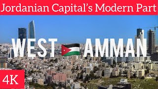 West Amman 🇯🇴 Jordan Capital’s Modern District Walk amp Food marveler travel asmer walkingtour [upl. by Elga]