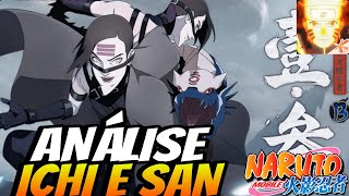 ANÁLISE ICHI E SAN FILME HERDEIROS DA VONTADE DE FOGO PIOR DUO E PERSONAGENS  NARUTO MOBILE [upl. by Amandi]