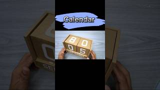 how to make calendar at home paper mini calendardiy calendarhomemade calendar ideasshortvideo [upl. by Dallis]