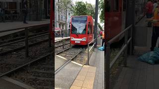 K4000 Linie 15 Ri Barbarrossaplatz  Einfahrt H Chlodwigplatz  köln kvb tram stadtbahn [upl. by Orazal]